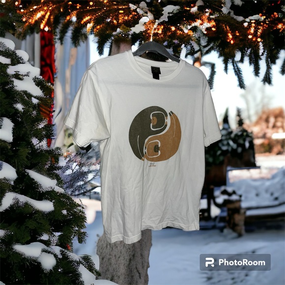 Dark seas Tee Shirt size small made in Mexico nice soft fabric - Picture 3 of 3